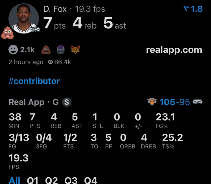 亚博体育app下载-福克斯13中3仅得7分，马刺2.29亿续约核心表现低迷|体育赛事讨论|圣安东尼奥马刺队|nba|篮板|合同_新浪体育_新浪新闻